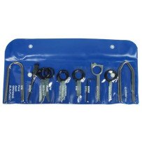 Jogo 18 peças para extrair rádios de carro