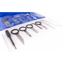 Jogo 18 peças para extrair rádios de carro