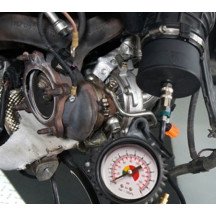 Testador de fugas do sistema turbo