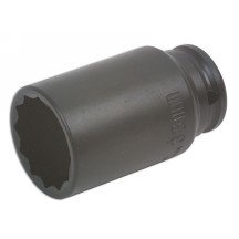 Chave de impacto de 12 pontas longa de 1/2 33 mm.(Bujes especiais)