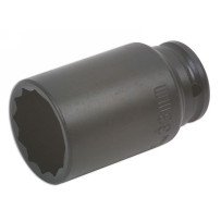 Chave de impacto de 12 pontas longa de 1/2 33 mm.(Bujes especiais)