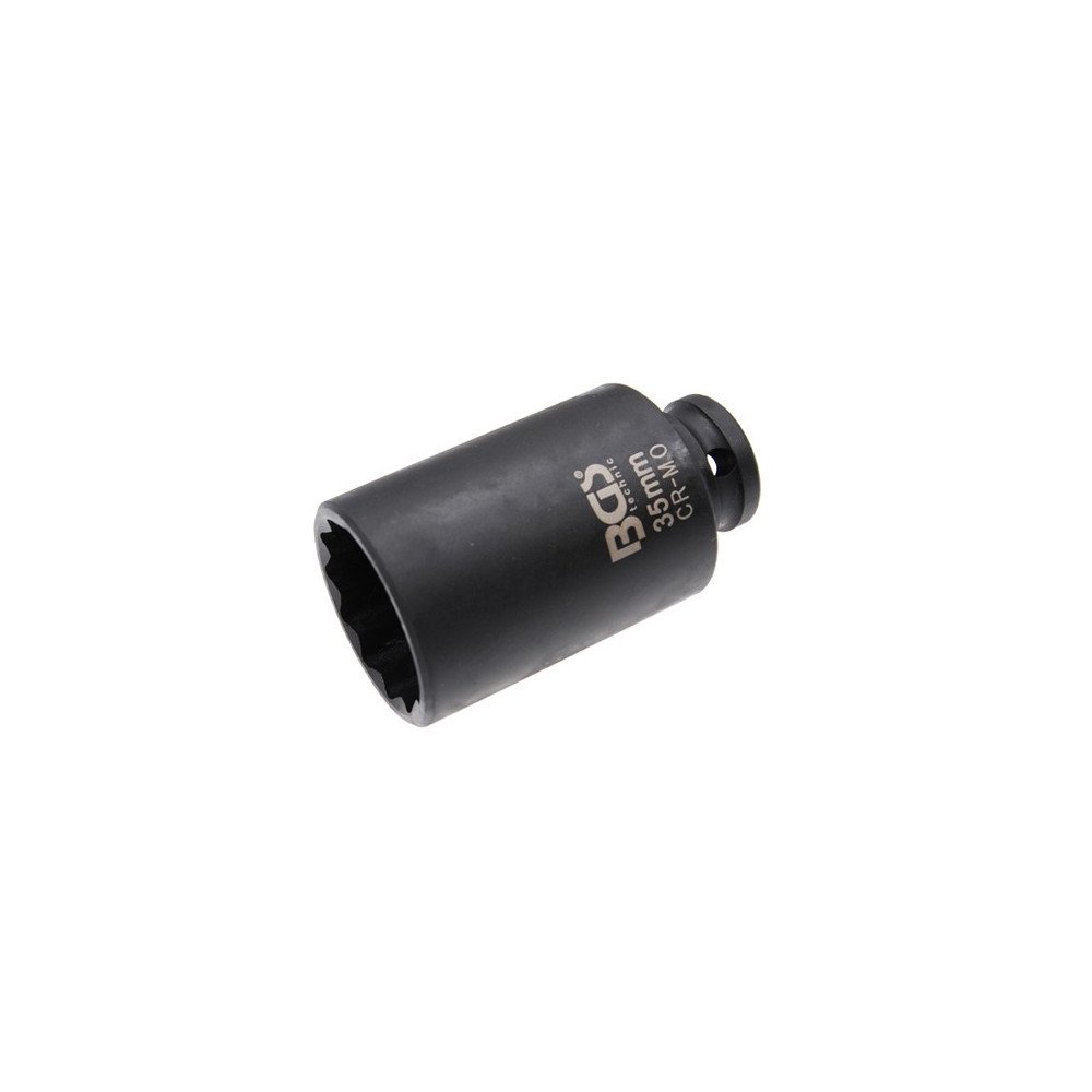 Impacto de lavagem de vidro 12 faces 35mm. (Buchas especiais)