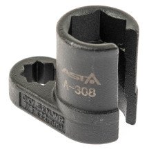 Chave com janela para injetores e sonda lambda, 22 mm.