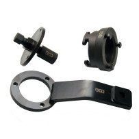 Bloqueio da polia do virabrequim em BMW M52TU, M54, M56