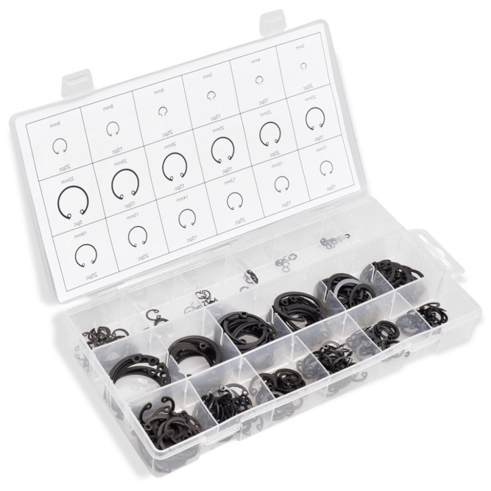 Sortimento interno Anéis de pressão Seeger 300 PCS