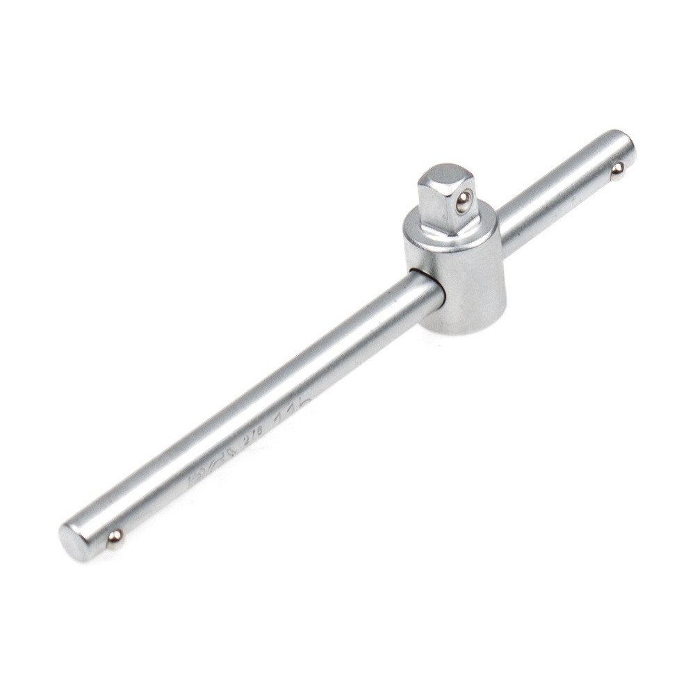 Puxador deslizante cromado acetinado 1/4