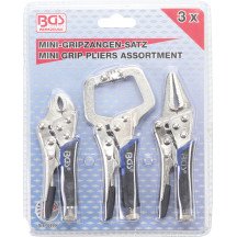 Jogo 3 mini alicates aperto