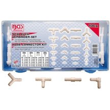 100 piezas de conectores para magueras