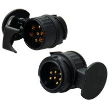 Adaptador de plugue de reboque, 13 a 7 conectores