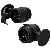 Adaptador para plugue de reboque, 13 a 7 conectores
