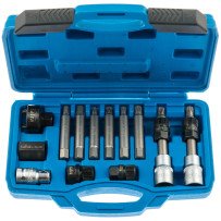 Juego 13 piezas de llaves poleas de alternador