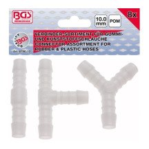 Variedade de conectores de mangueira de 10 mm