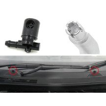 Use para ajustar o bico de limpeza do protetor de vento Opel