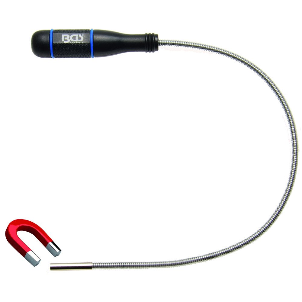 Pinza magnetica flexible, longitud de 500 mm. Pinza magnetica flexible, longitud de 500 mm.