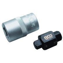 Llave reversible 8x10 mm. para tapon de drenaje del carter.