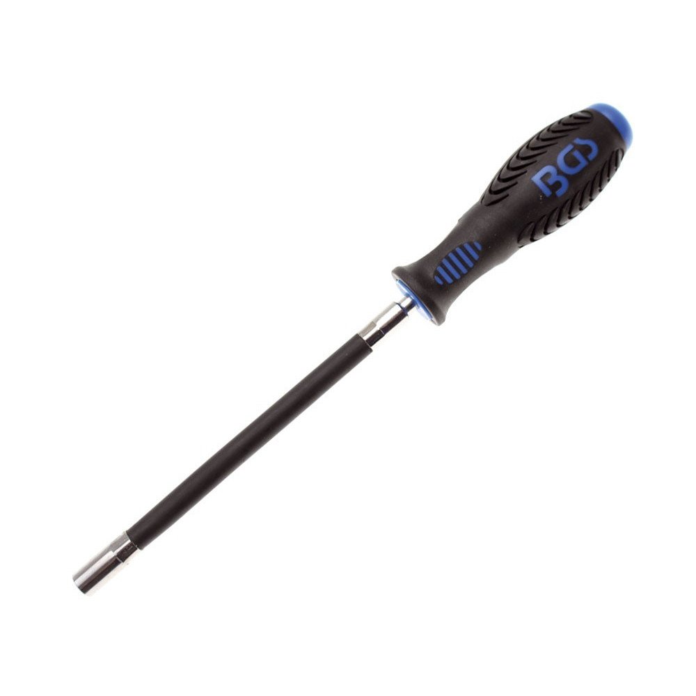 Chave de fenda flexível para braçadeiras de metal 6 mm.