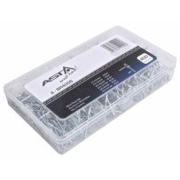 400 pedaços de rebites de alumínio