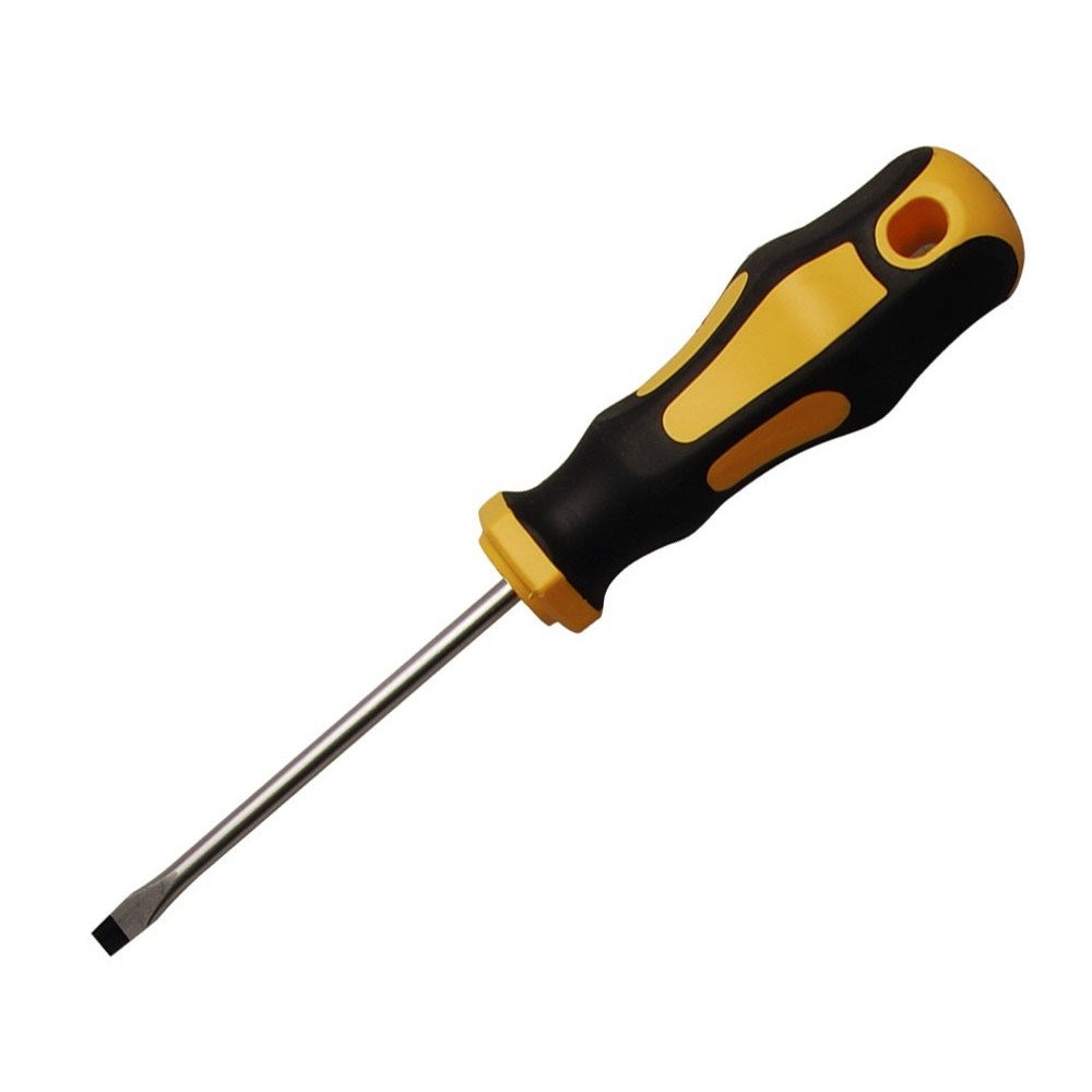 Chave de fenda de cabeça chata 4 x 80 mm