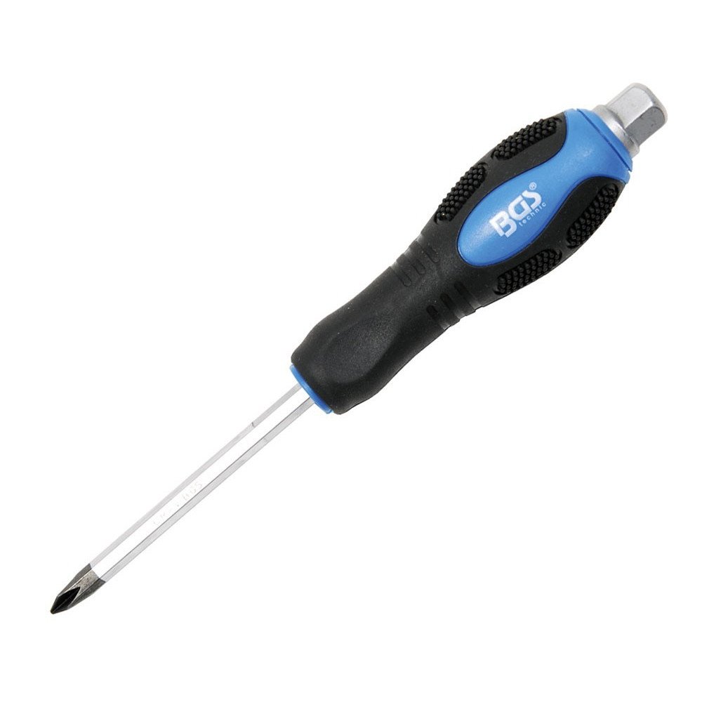 Destornillador Philips PH1 x 75 mm. con hexagono Destornillador Philips PH1 x 75 mm. con hexagono