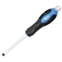 Chave de fenda de cabeça chata 5 x 75 mm. com hexágono