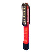 6 lâmpadas LED + 1 tipo caneta superior