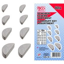 80 peças de jaquetas Woodruff