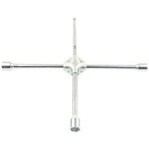 Chave em cruz para parafusos de roda de cabeça quadrada