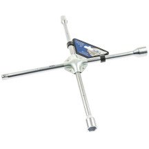 Chave em cruz para parafusos de roda de cabeça quadrada