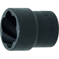 Llave de vaso especial / extractor de tornillos, entrada 12,5 mm (1/2) 22 mm