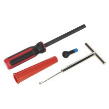 Kit de remoção e instalação de válvula de pneu