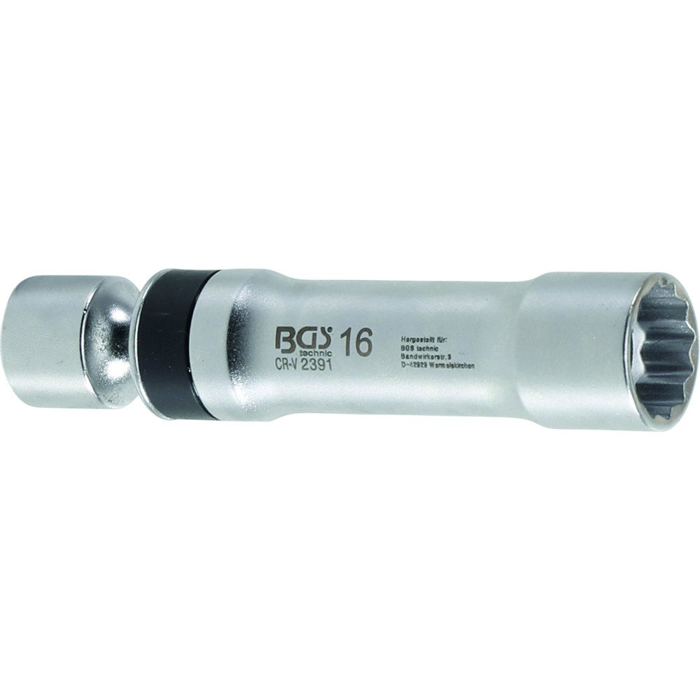 Vidro para buchas articuladas 12 faces com mola de retenção de 16 mm