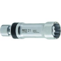 Vidro para plugues articulados 12 faces com mola de retenção 21 mm