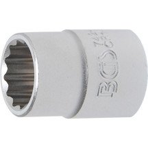 Chave de soquete Pro-Torque® de 12 pontas de 3/4" e 24 mm