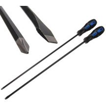 Conjunto de 2 peças de chaves de fenda extra longas de 6 mm e PH2