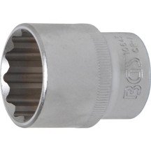 Chave soquete curta Pro-Torque® de 12 pontas 1/2 - 27 mm.