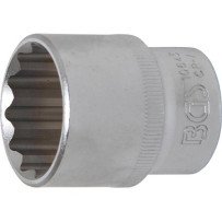 Chave soquete curta Pro-Torque® de 12 pontas 1/2 - 27 mm.