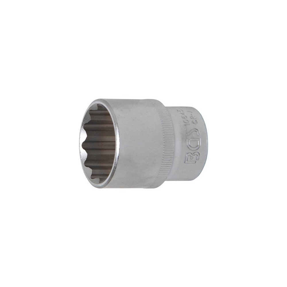 Chave soquete curta Pro-Torque® de 12 pontas 1/2 - 27 mm. Chave soquete curta Pro-Torque® de 12 pontas 1/2 - 27 mm.