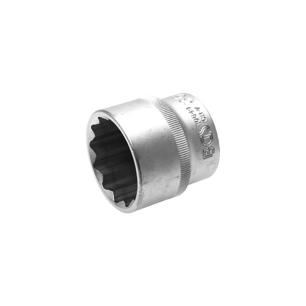 Chave soquete curta Pro-Torque® de 12 pontas 1/2 - 36 mm