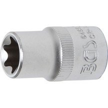 Chave soquete 1/2 curta T-Star (Torx) E16