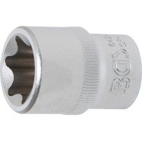 Llave de vaso 1/2" corto  T-Star (Torx) E24