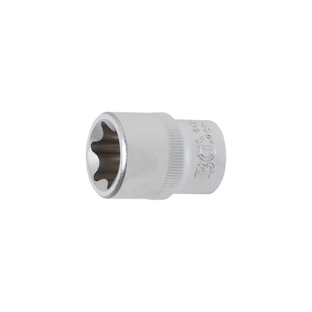 Chave soquete 1/2 curta T-Star (Torx) E24 Chave soquete 1/2 curta T-Star (Torx) E24