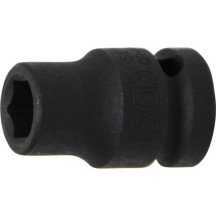 Chave de impacto sextavada curta de 1/2 11mm.