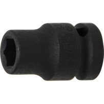 Chave de impacto sextavada curta de 1/2 11mm.