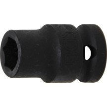 Chave de impacto sextavada curta de 1/2 12 mm.