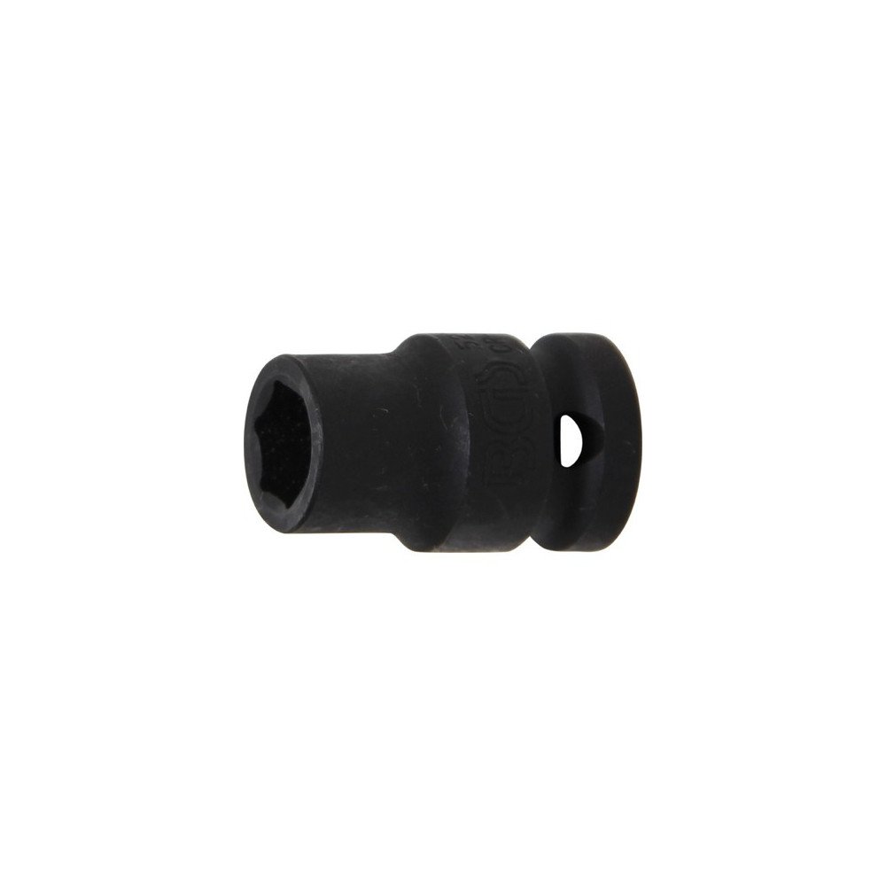 Chave de impacto sextavada curta de 1/2 12 mm.