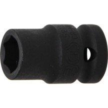 Chave de impacto sextavada curta de 1/2 13mm.