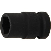 Llave vaso de impacto 1/2 hexagonal corto 14mm.