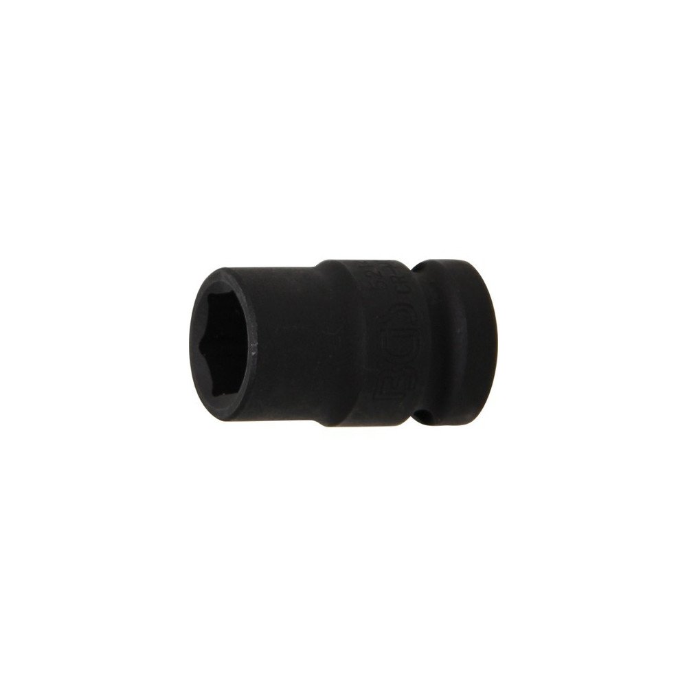 Chave de impacto sextavada curta de 1/2 14 mm.