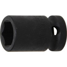 Chave de impacto sextavada curta de 1/2 15mm.