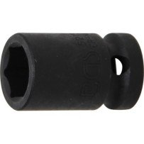 Llave vaso de impacto 1/2 hexagonal corto 15mm.